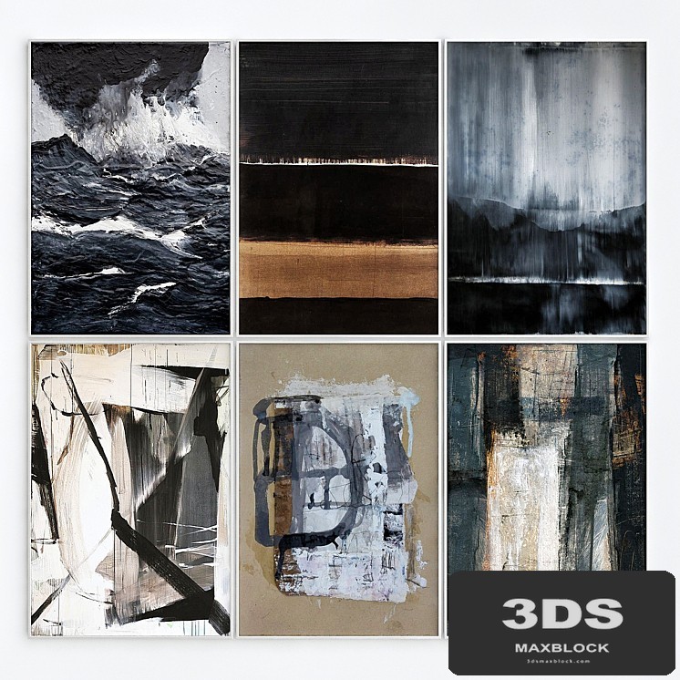 Abstract art frames_9