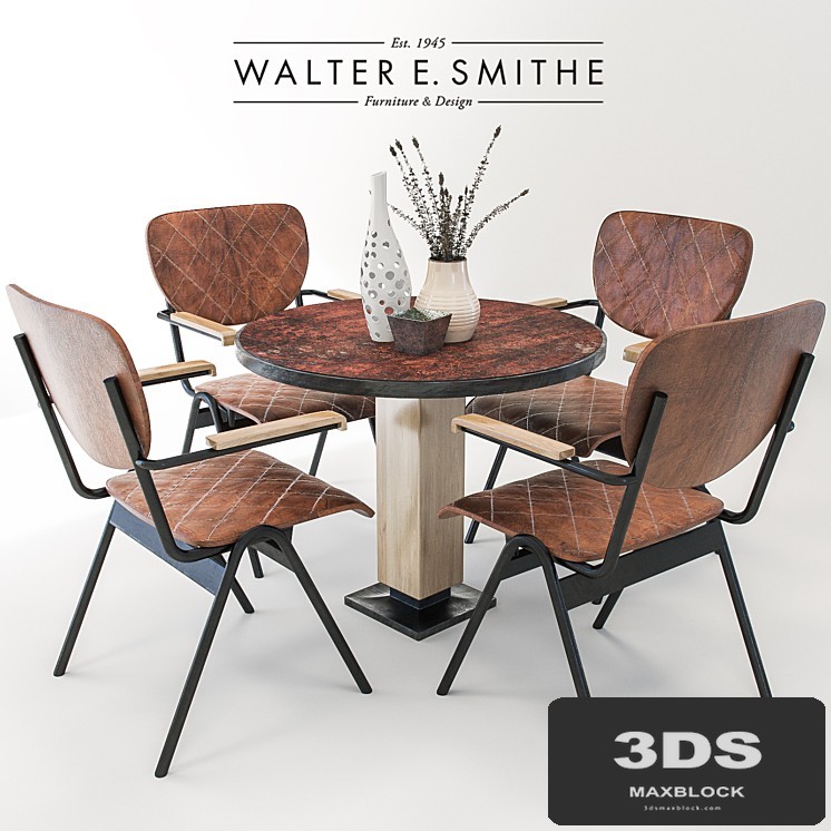 Dublin House Chair and Table - Walter E. Smithe Set