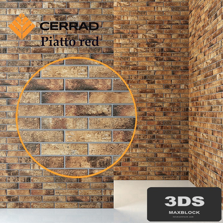 Cerrad Piatto red tiles