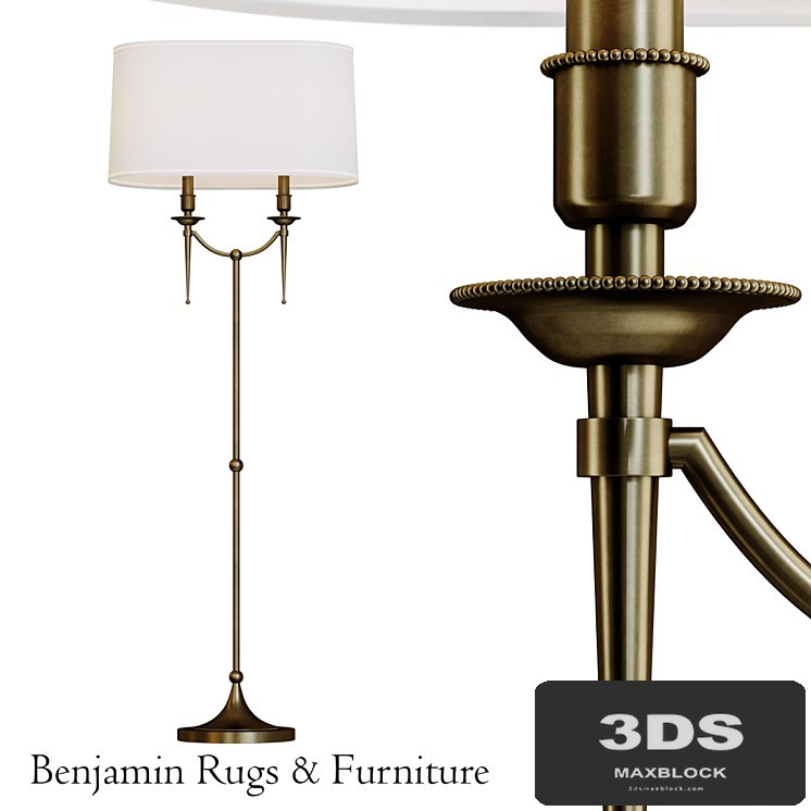 Robert Abbey Cedric Floor Lamp.3