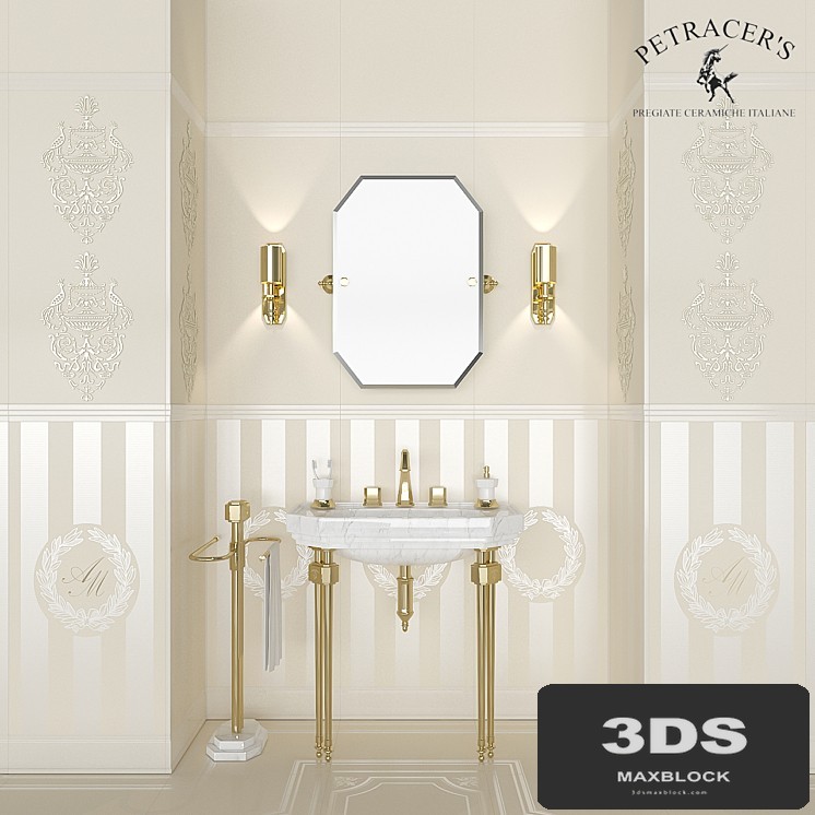 Set of sanitary ware and tiles Petracers Ad Personam # 4