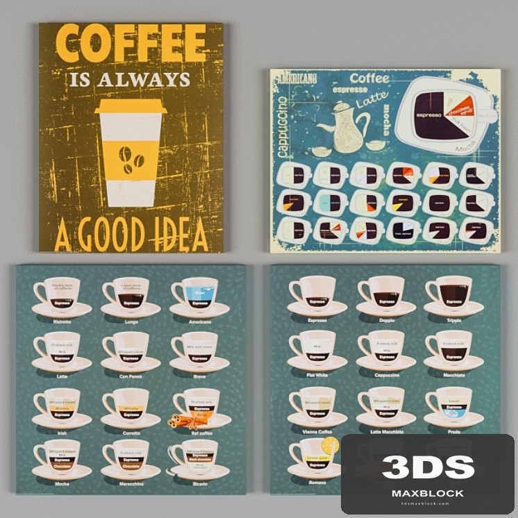 Set of posters Ikea EDELVIK 8