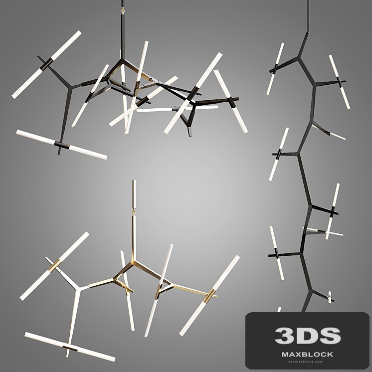 Chandelier Agnes 4 types