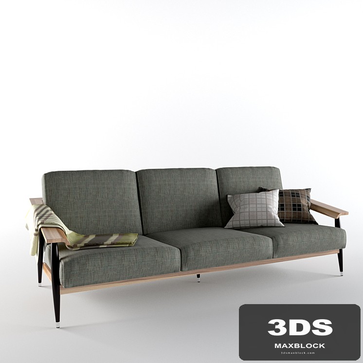 Dowel 3 Seat Sofa