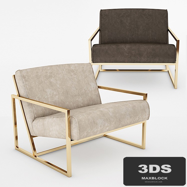 Thin Frame Lounge Chair