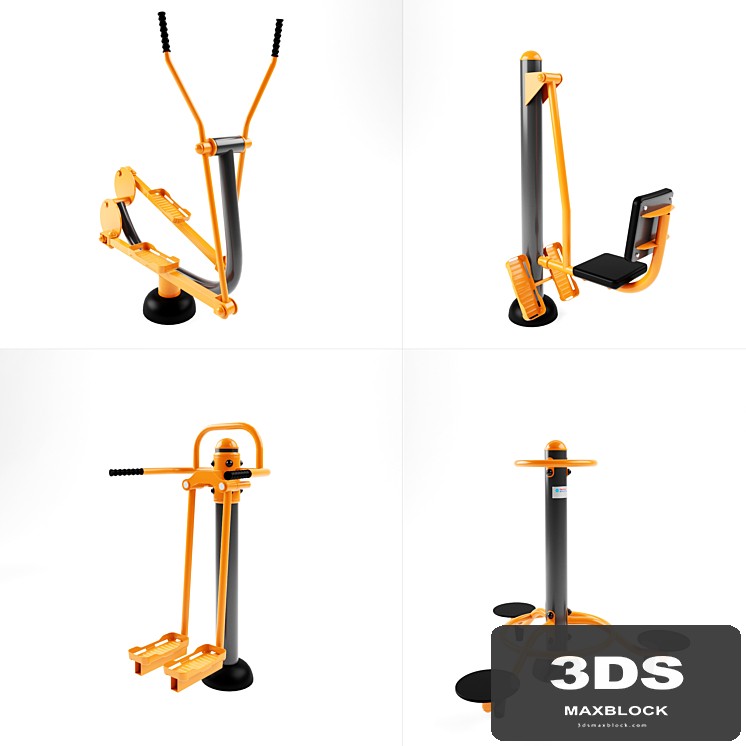 Set of outdoor simulators InterAtletika