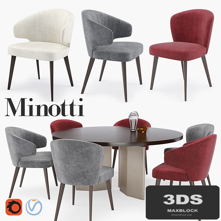 Minotti Aston "Dining" set