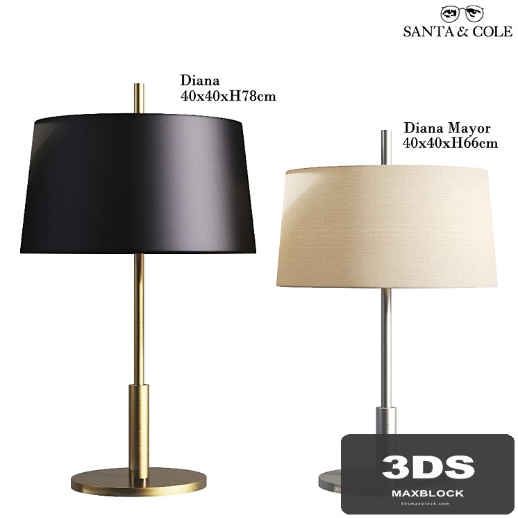 Table Lamp Diana Santa & Cole