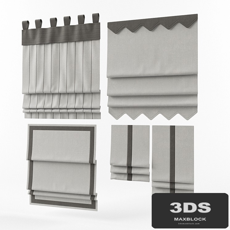 Curtains 4 pieces.
