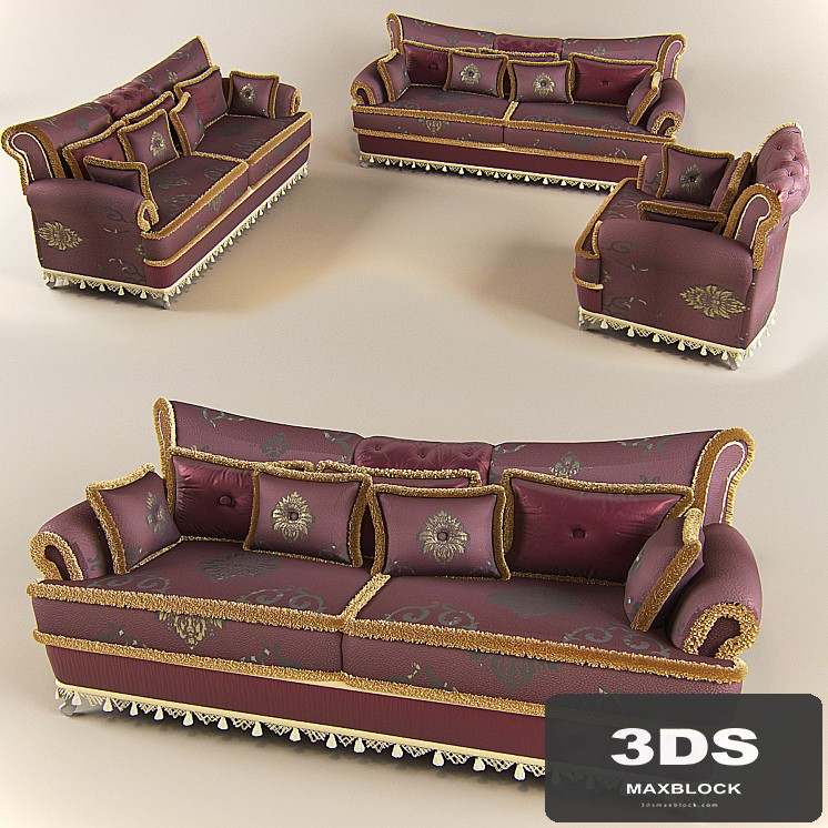 Sofa Italian factory BM Style. Model Queen.