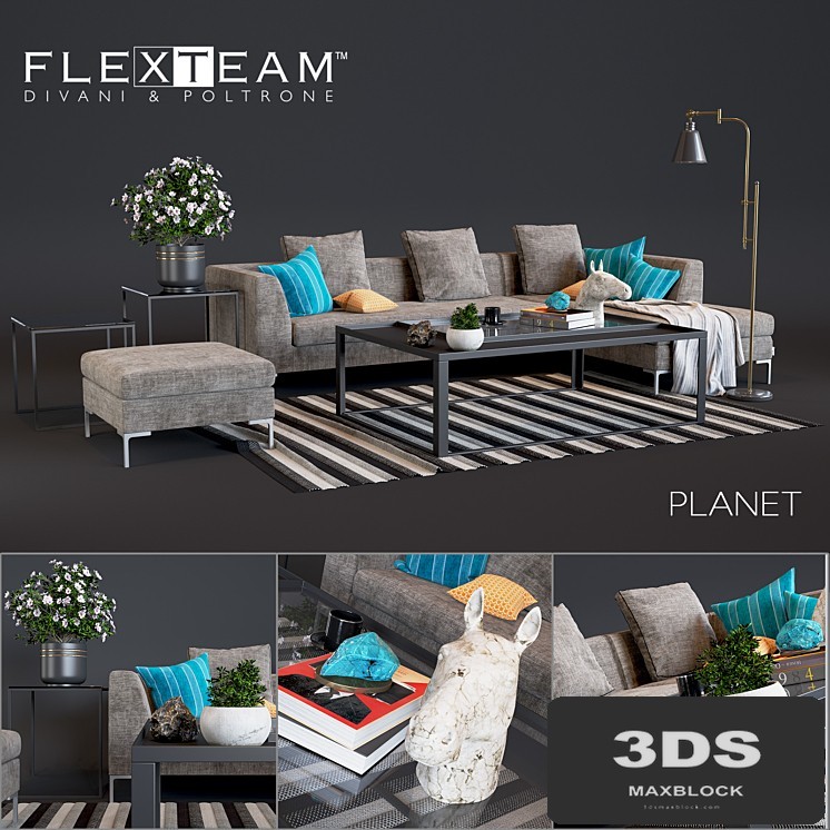 Flexteam Planet Sofa