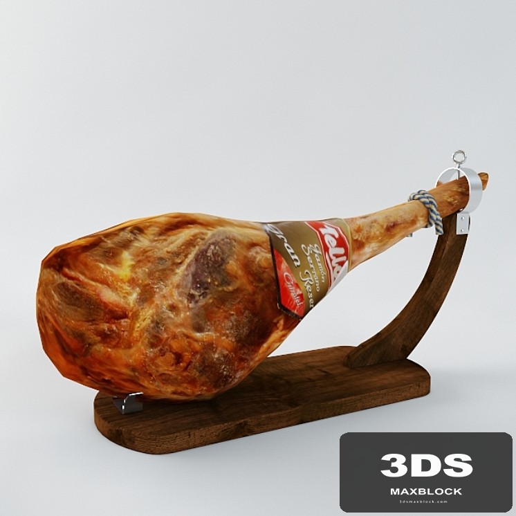 Hamon on a stand