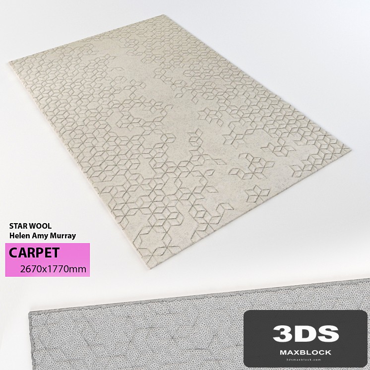 carpet STAR WOOL Helen Amy Murray
