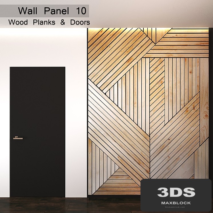 Wall Panel 10. Wood Planks & Doors