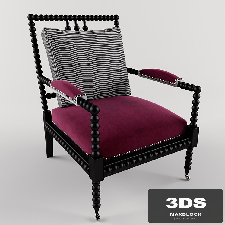 New Bohemian Spindle Chair