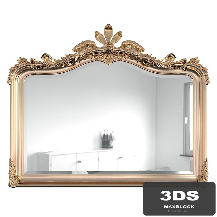 Solerno Gold Mirror