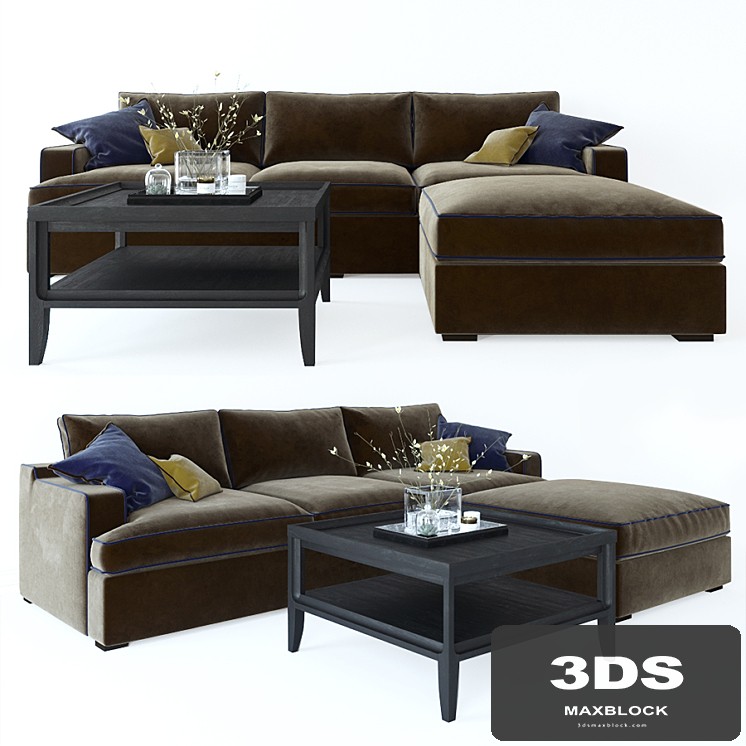 Sofa Dantone Home Stamford & Coffee table City