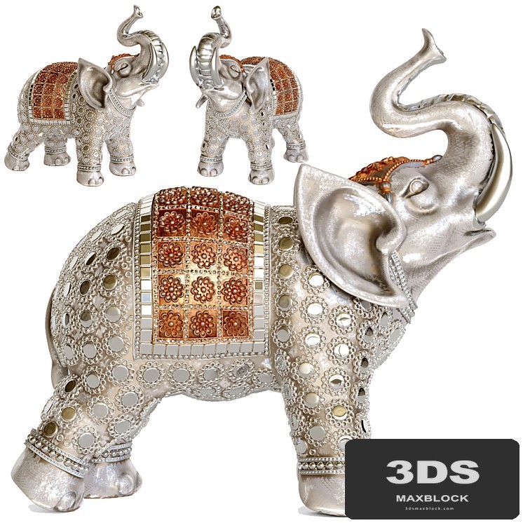 Elephant figurine. Elephant