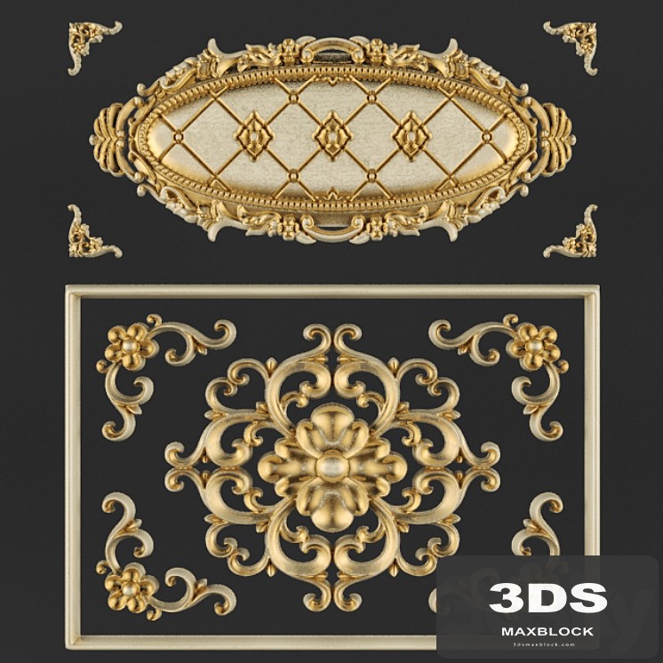Stucco ceiling.