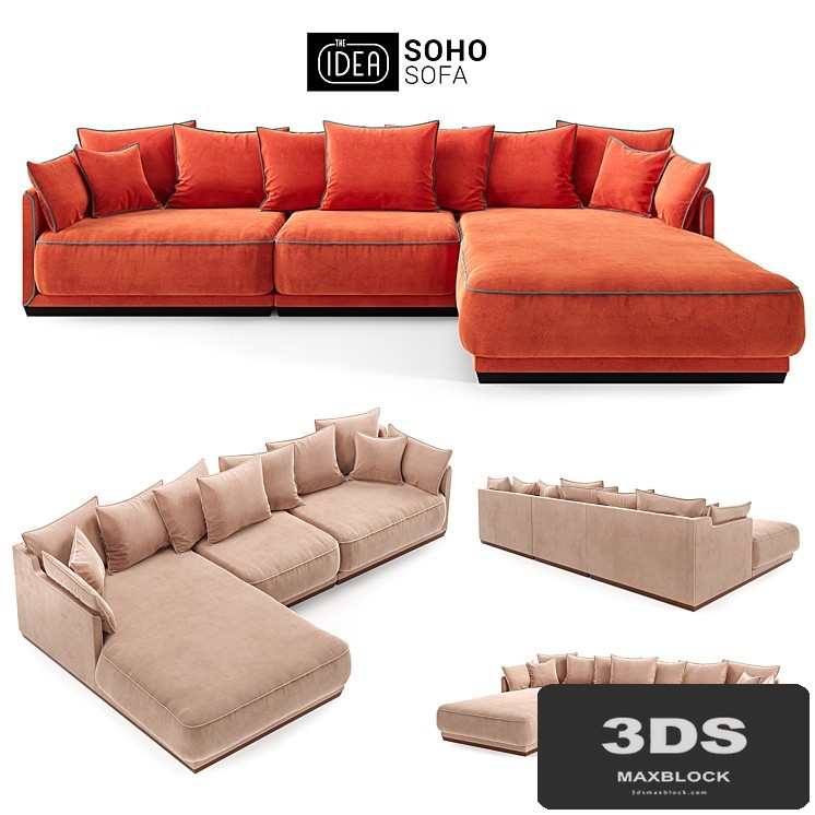 The IDEA Modular Sofa SOHO (item 801-805-812)