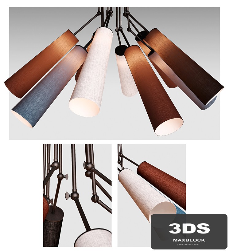 KARE Pendant Lamp Multi Speaker 10-lite