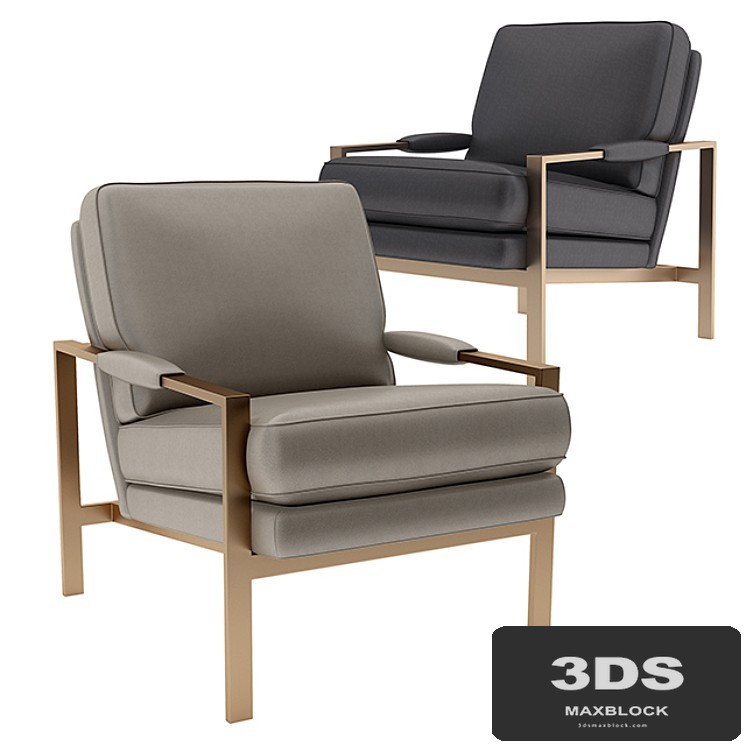 Milo Baughman Leather Chair
