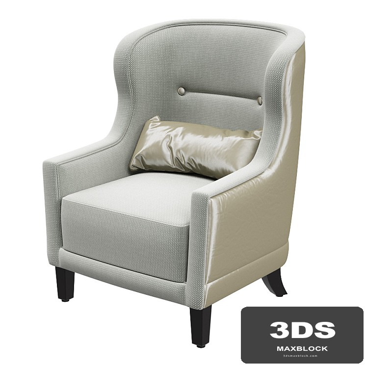 Classic chair with cushion