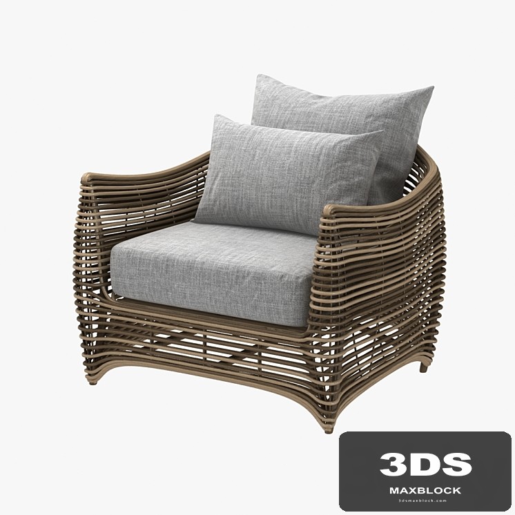 artefacto st bart outdoor lounge wicked chair