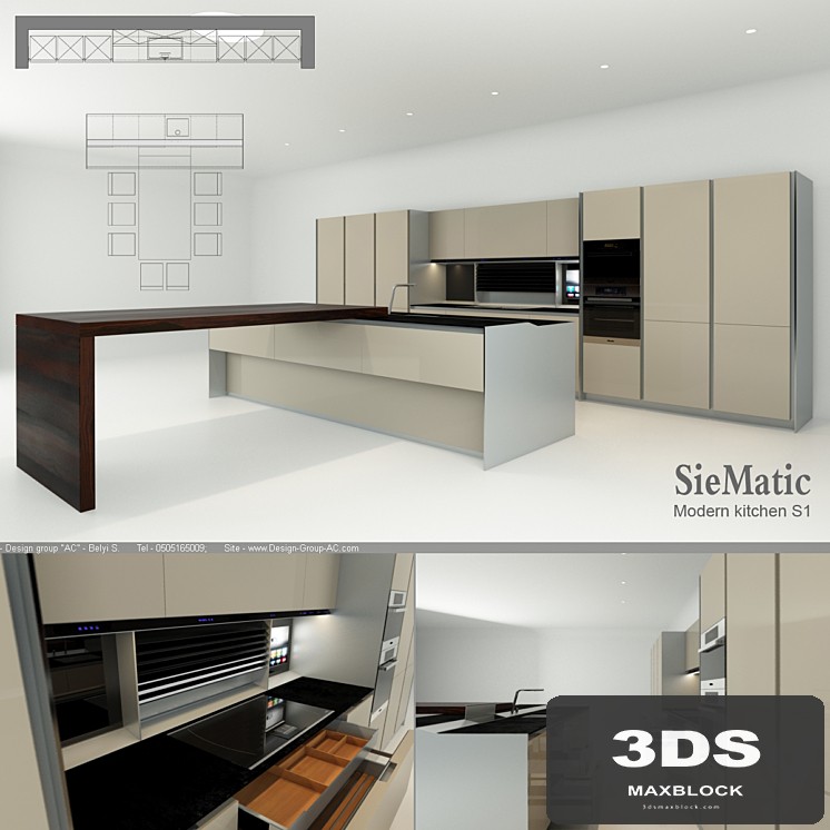 Kitchen - SieMatic - Modern Kitchen-S1
