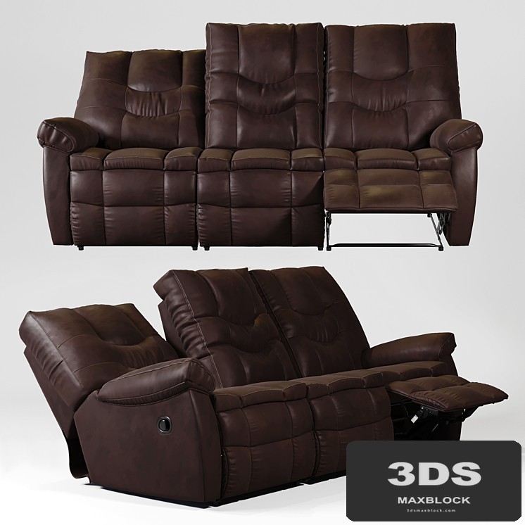 Burgett Espresso Power Reclining Sofa