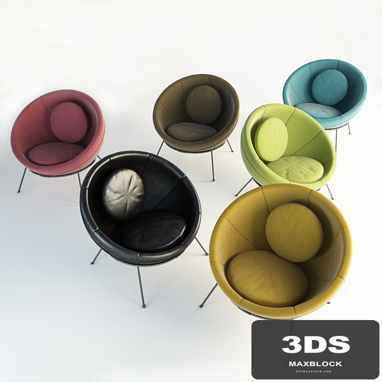Lina Bo Bardi Bowl Chair Set