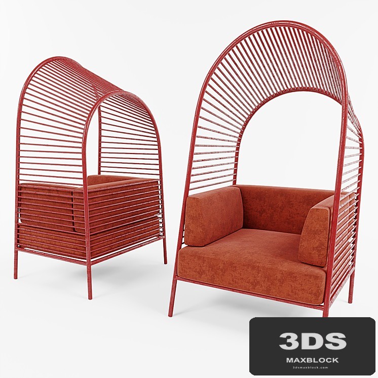 Felix Armchair by Christian Vivanco for los patrones