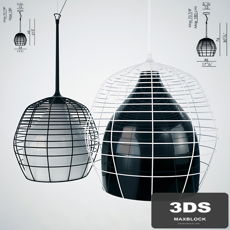 Diesel by Foscarini - Cage Pendant