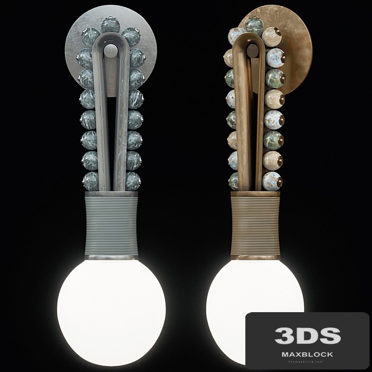 Apparatus Talisman loop sconce