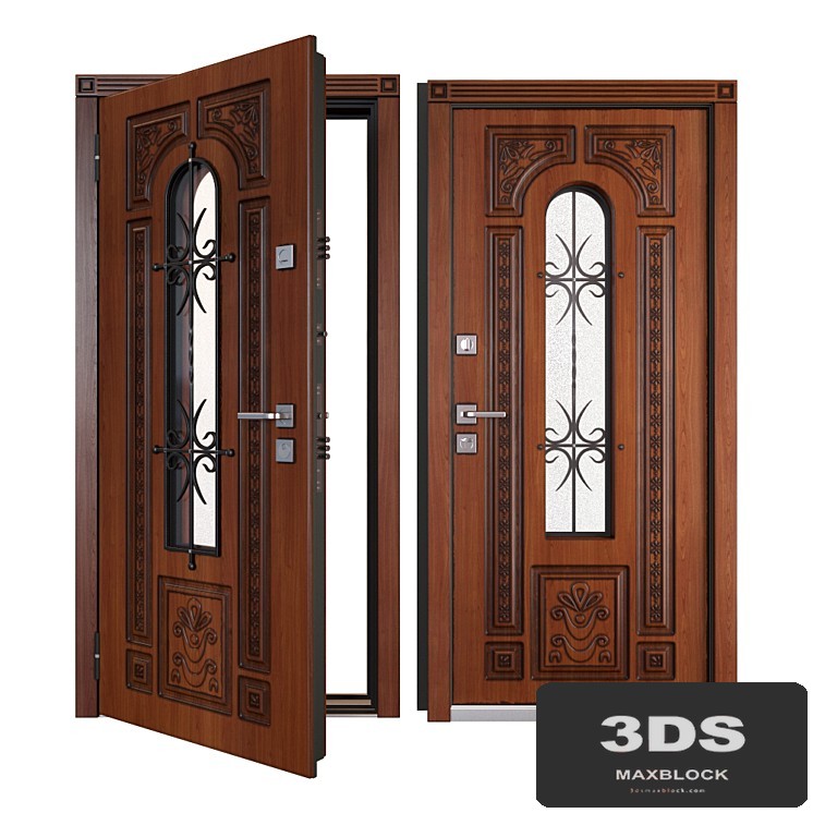 Entrance metal door Lacio