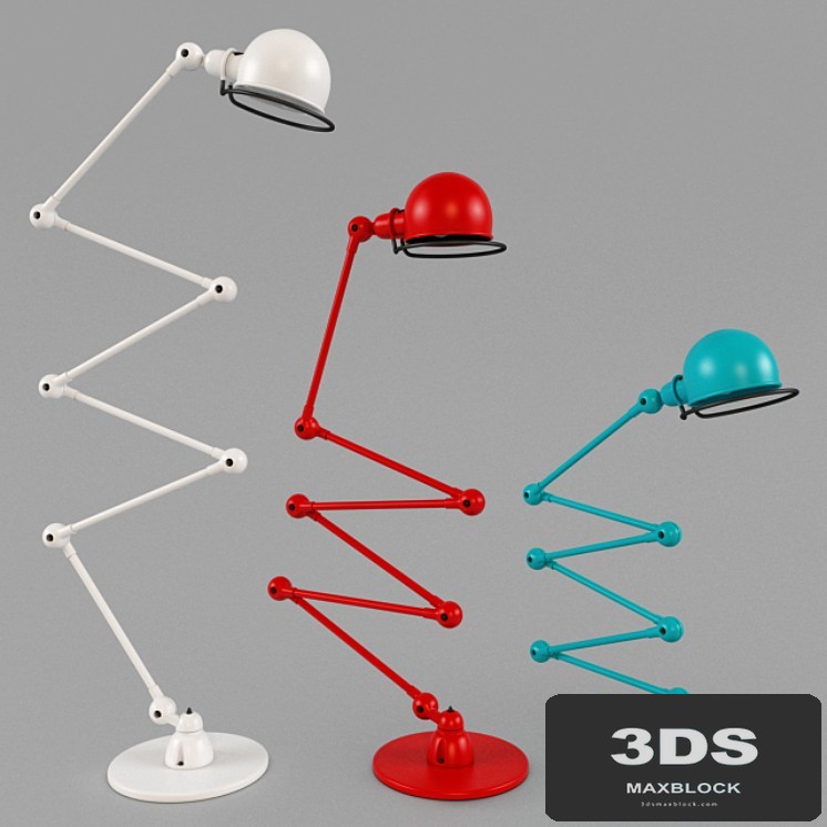 Floor lamp JIELDE / Zig Zag / LOFT