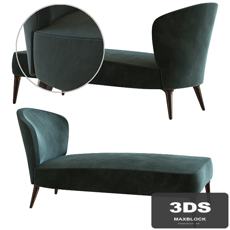 Minotti - Aston Chaise-longue
