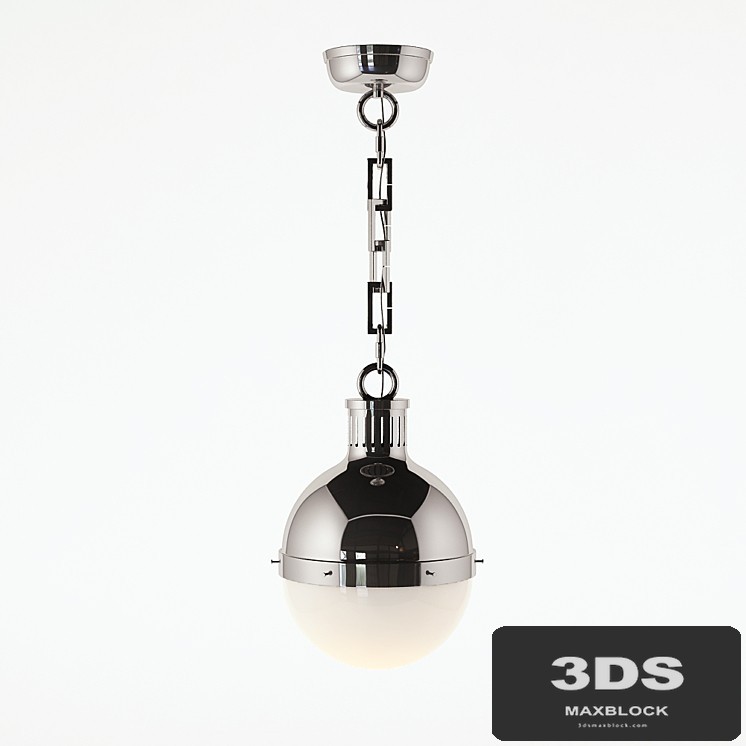 Thomas O'Brien Modern Hicks Small Pendant (Polished Nicke)