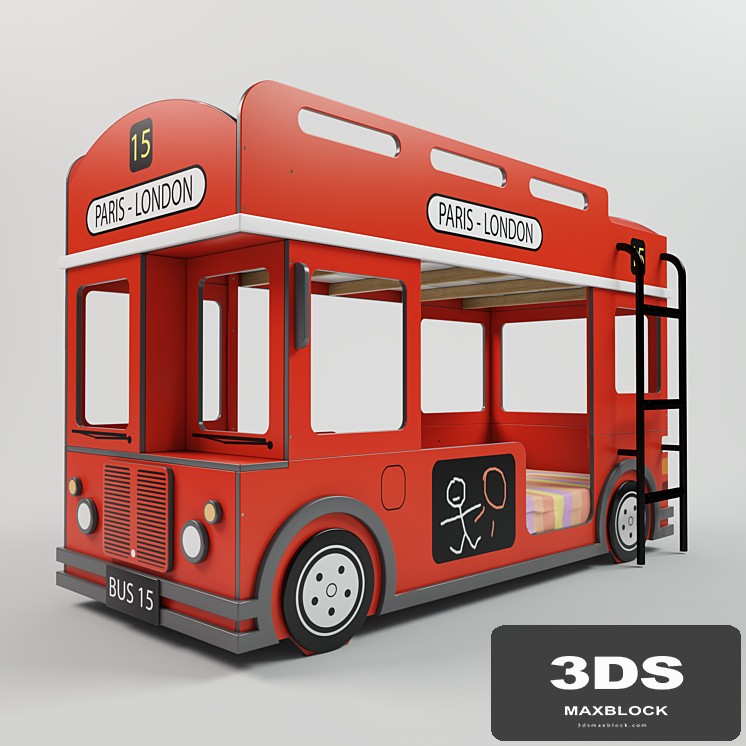 Bunk bed London Bus