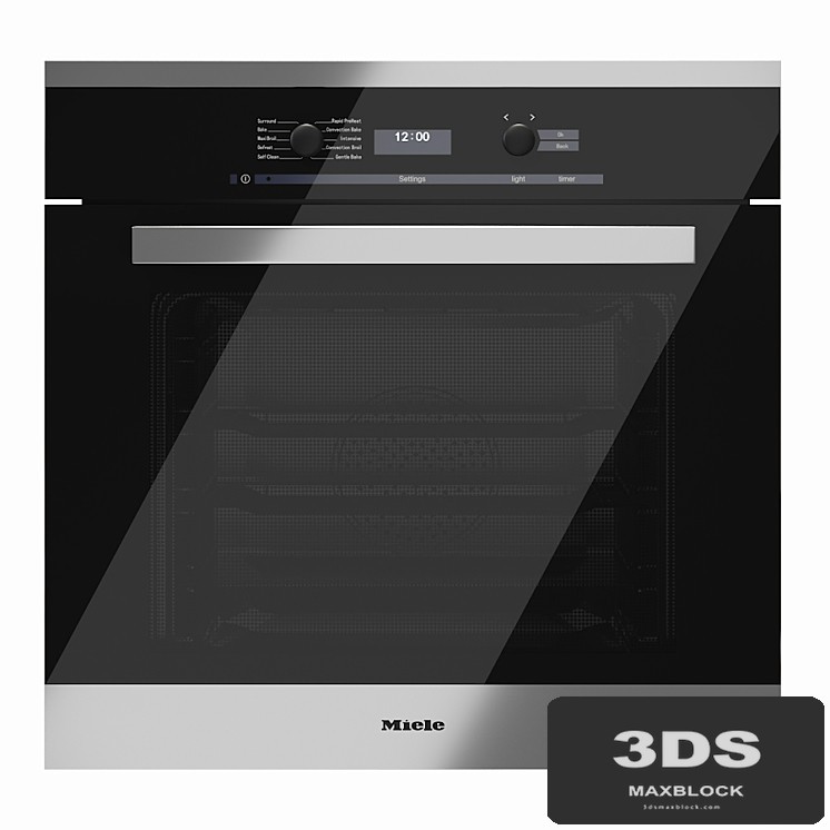 Convection Oven Miele H 6280 6281 BP Steel