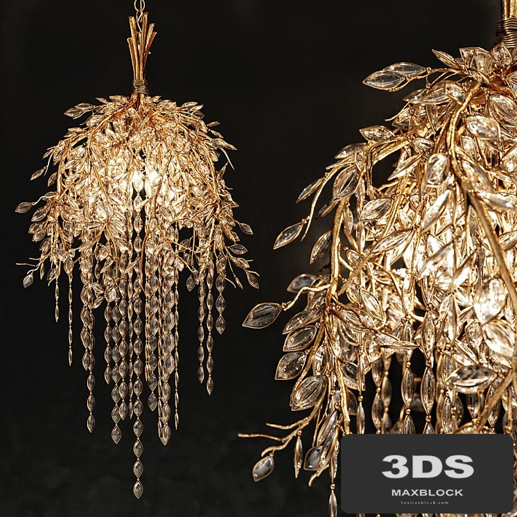 Thomas Pheasant Willow Chandelier