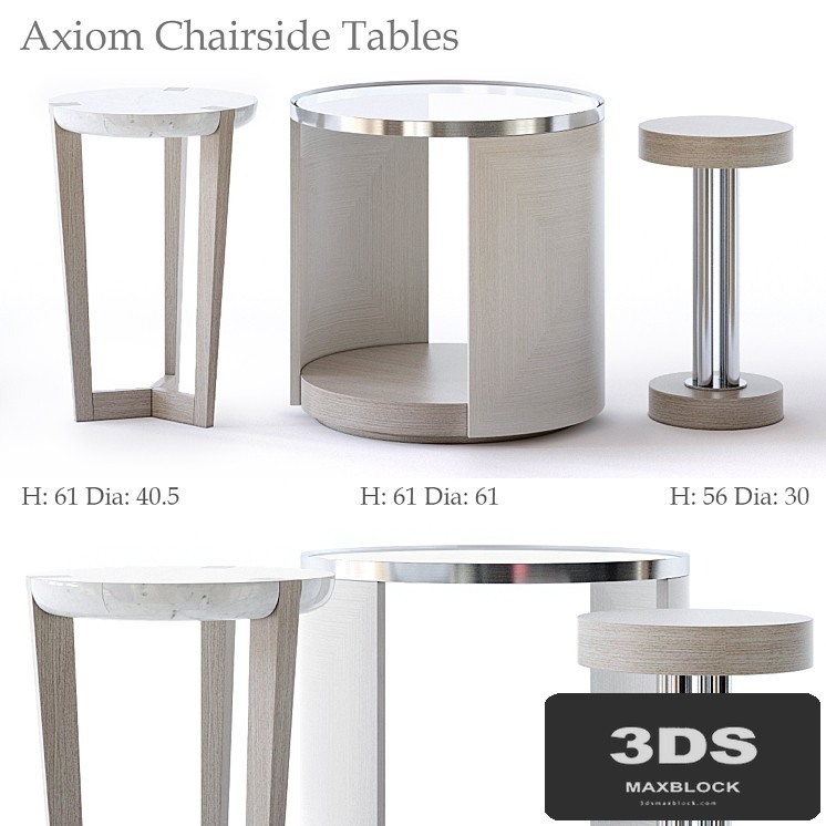 Bernhardt Axiom Chairside Table