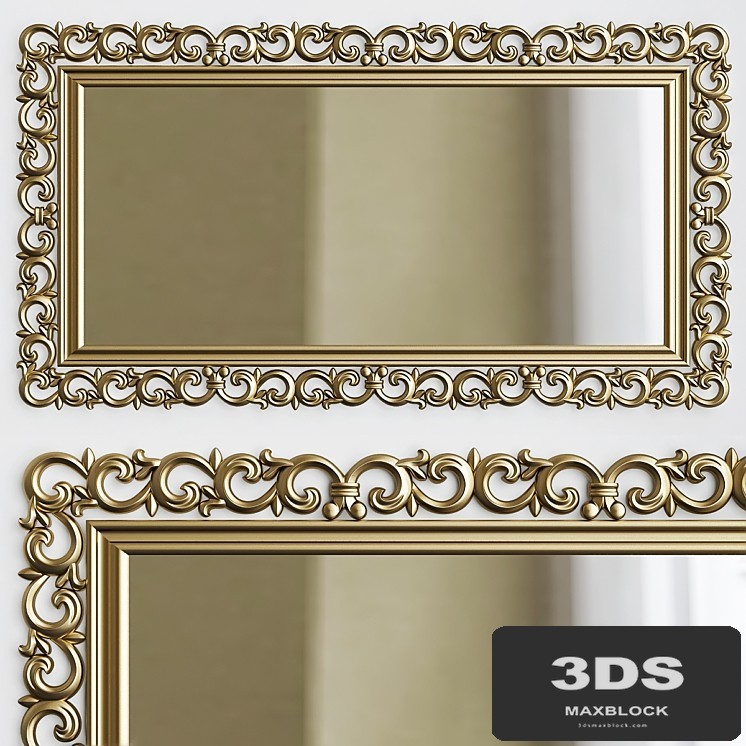 Classic frames mirror