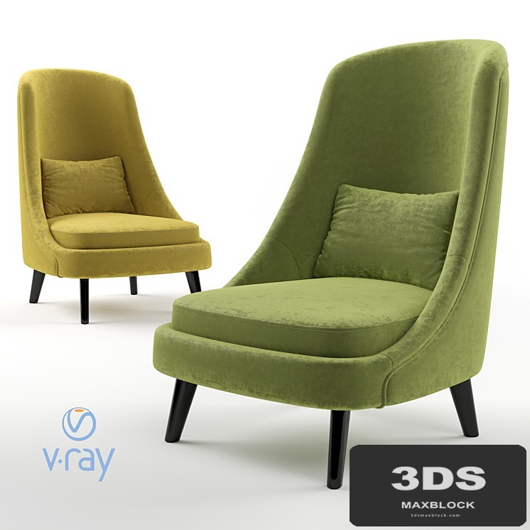 Hamilton Conte Paris. CHARLOTTE chair