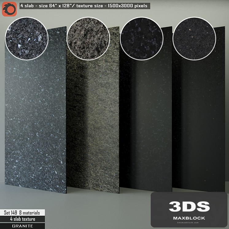 Granite Slab Set 149