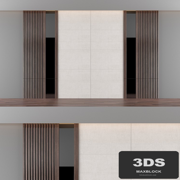 Wood panel and cloth 2