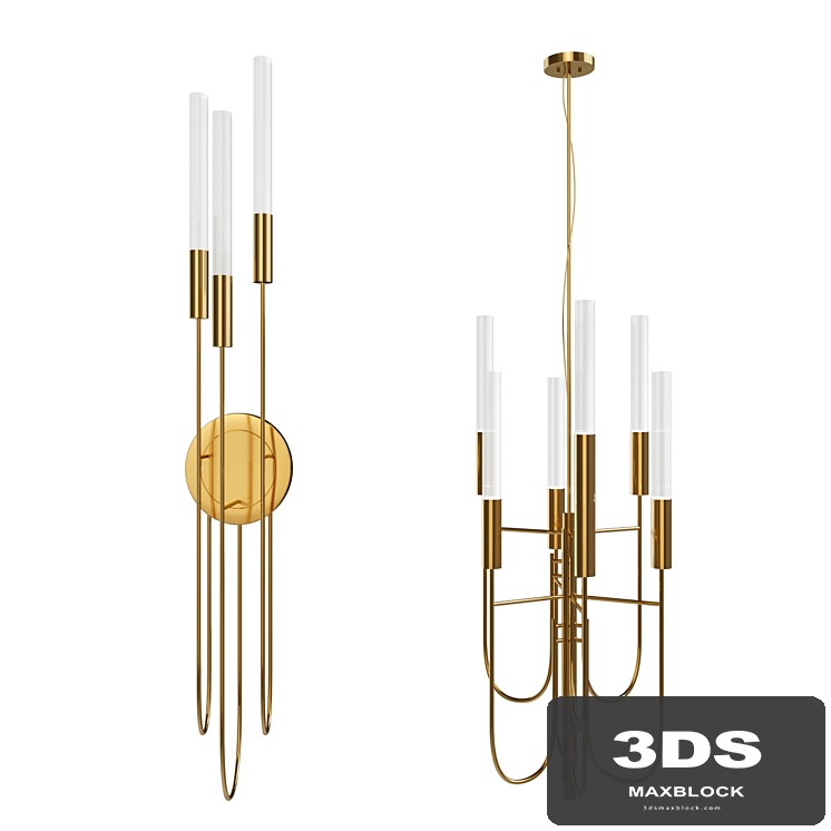 Luxxu Gala torch wall Gala pendant