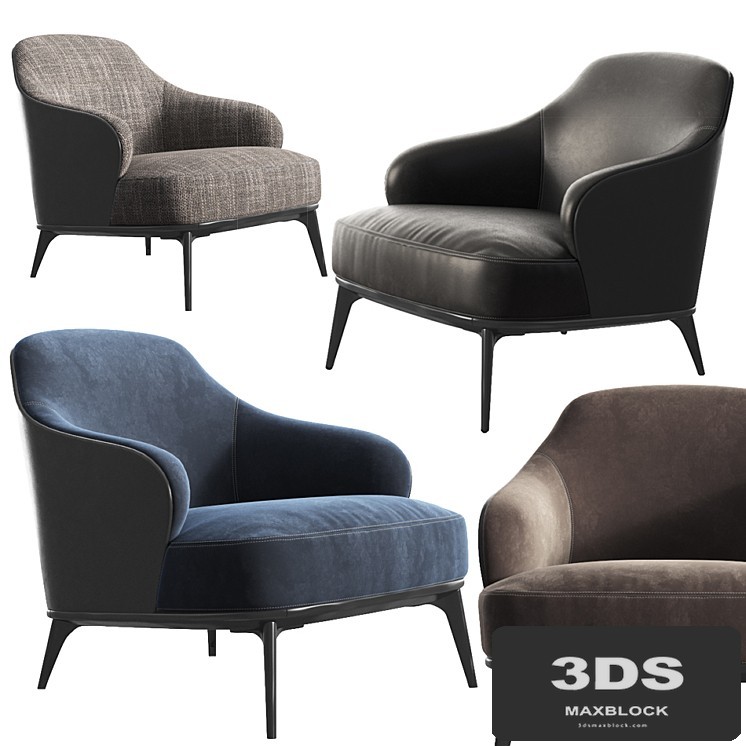 Leslie Armchair Minotti