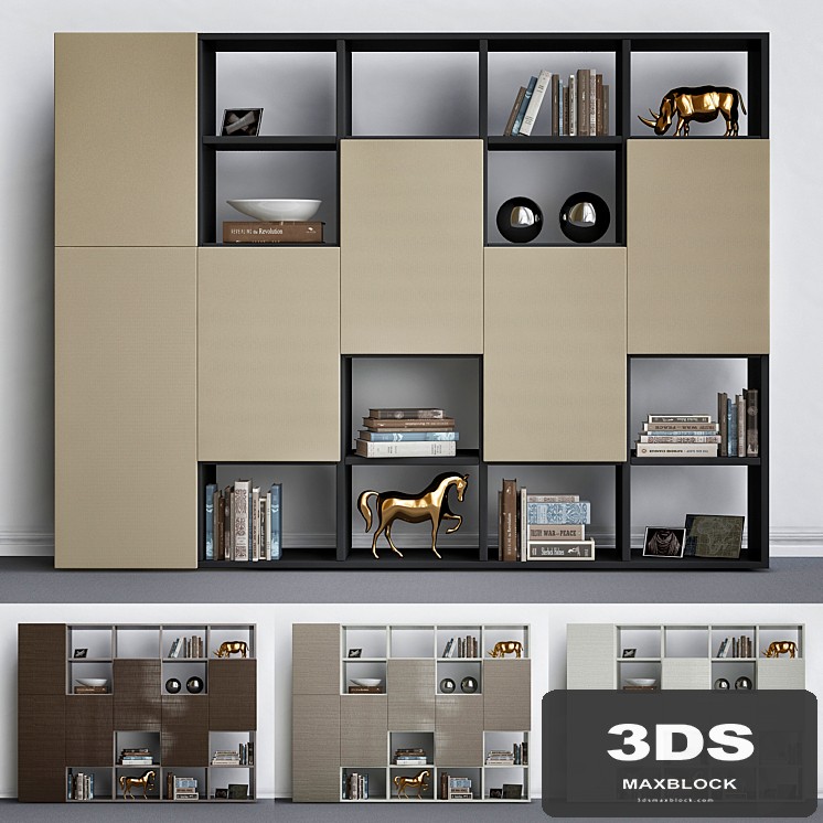 Wardrobe with decorative set_5