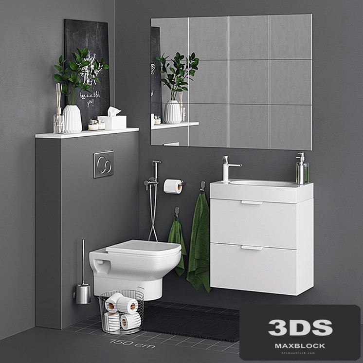 Godmorgon Toilet Set